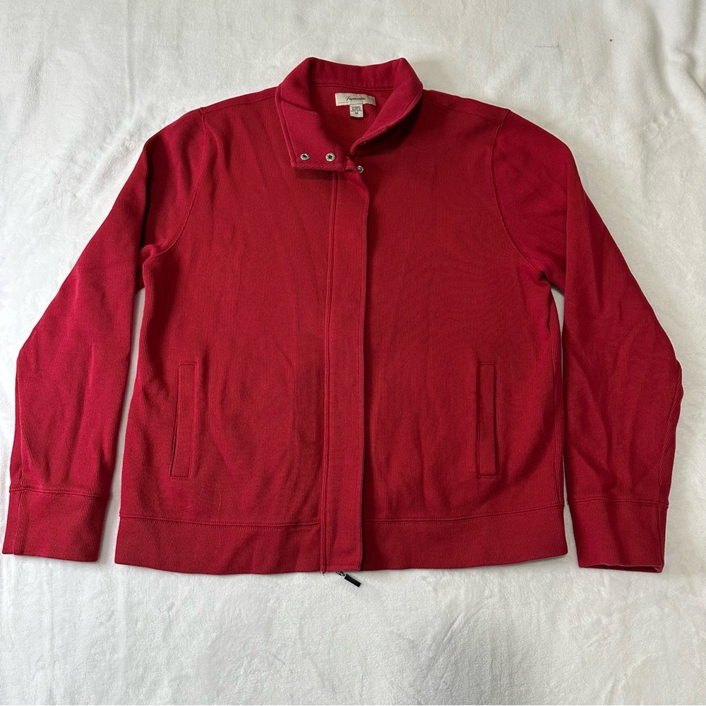 Luxury rare Faconnable Women's Red sweater‎ size M